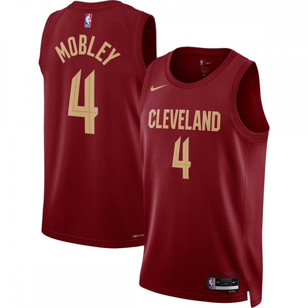 Evan Mobley Cleveland Cavaliers 2022/23 Swingman Jersey Wine - Icon Edition-Pro Kit Vault | Brand New 26/27 Sports Jerseys